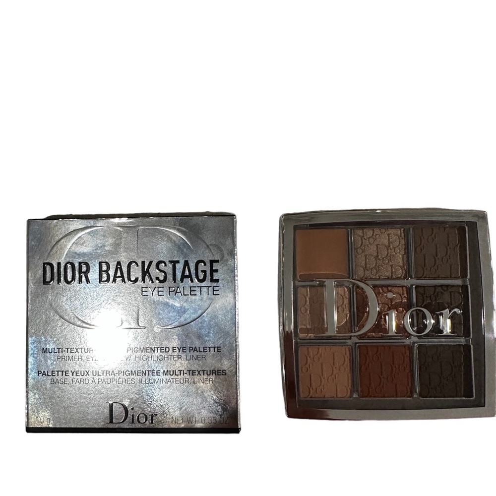 Dior backstage eye palette 001 warm neutrals BNIB